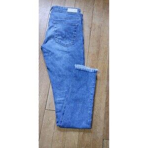 Adriano Goldschmied AG Jeans Women’s 26R Skinny Legging Ankle High Rise Blue